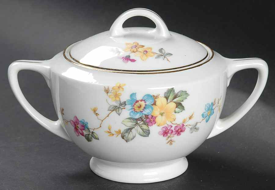 17380 Sugar Bowl & Lid by Thun-1