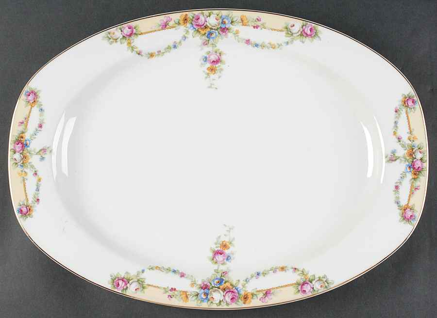 THU26 16" Oval Serving Platter by Thun-1