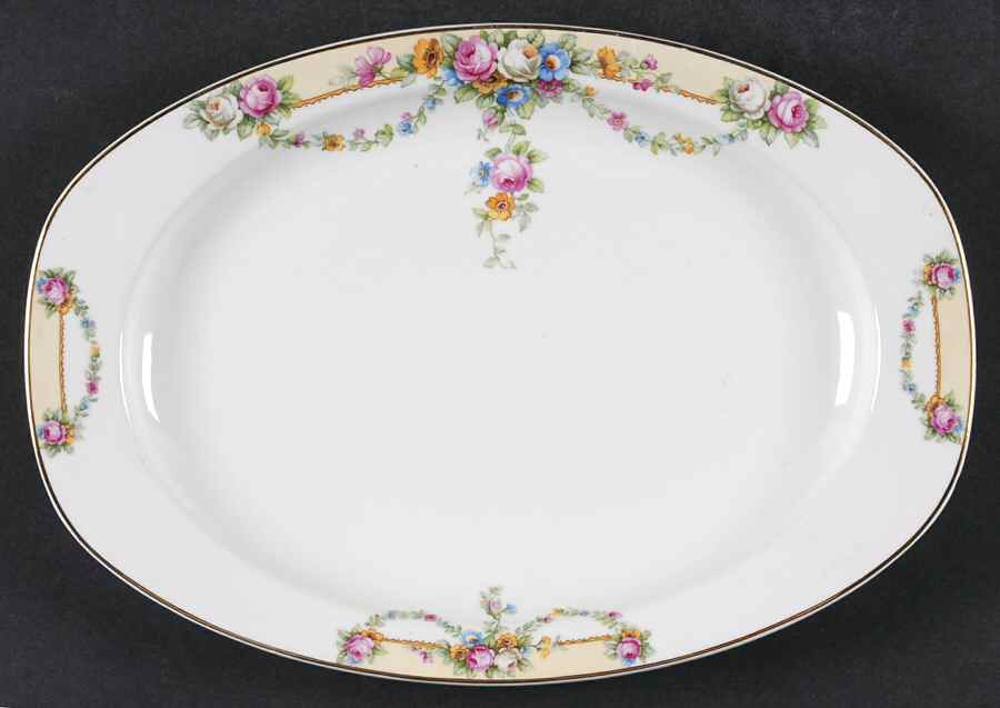 THU26 11" Oval Serving Platter by Thun-1