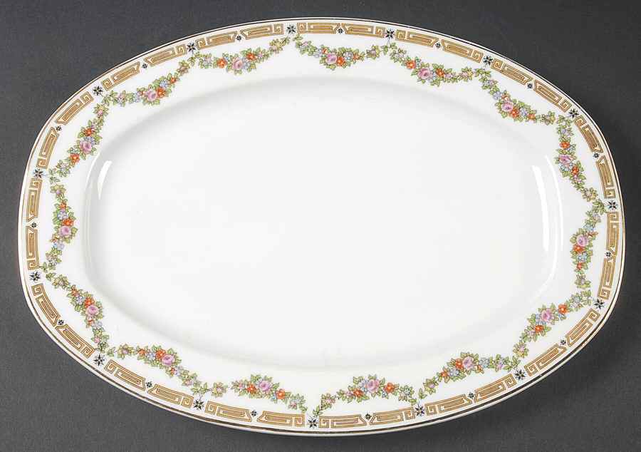 THU29 11" Oval Serving Platter by Thun-1