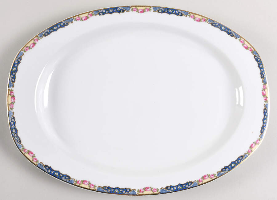 THU3 15" Oval Serving Platter by Thun-1
