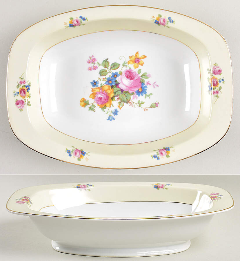 THU30 10" Oval Vegetable Bowl by Thun-1