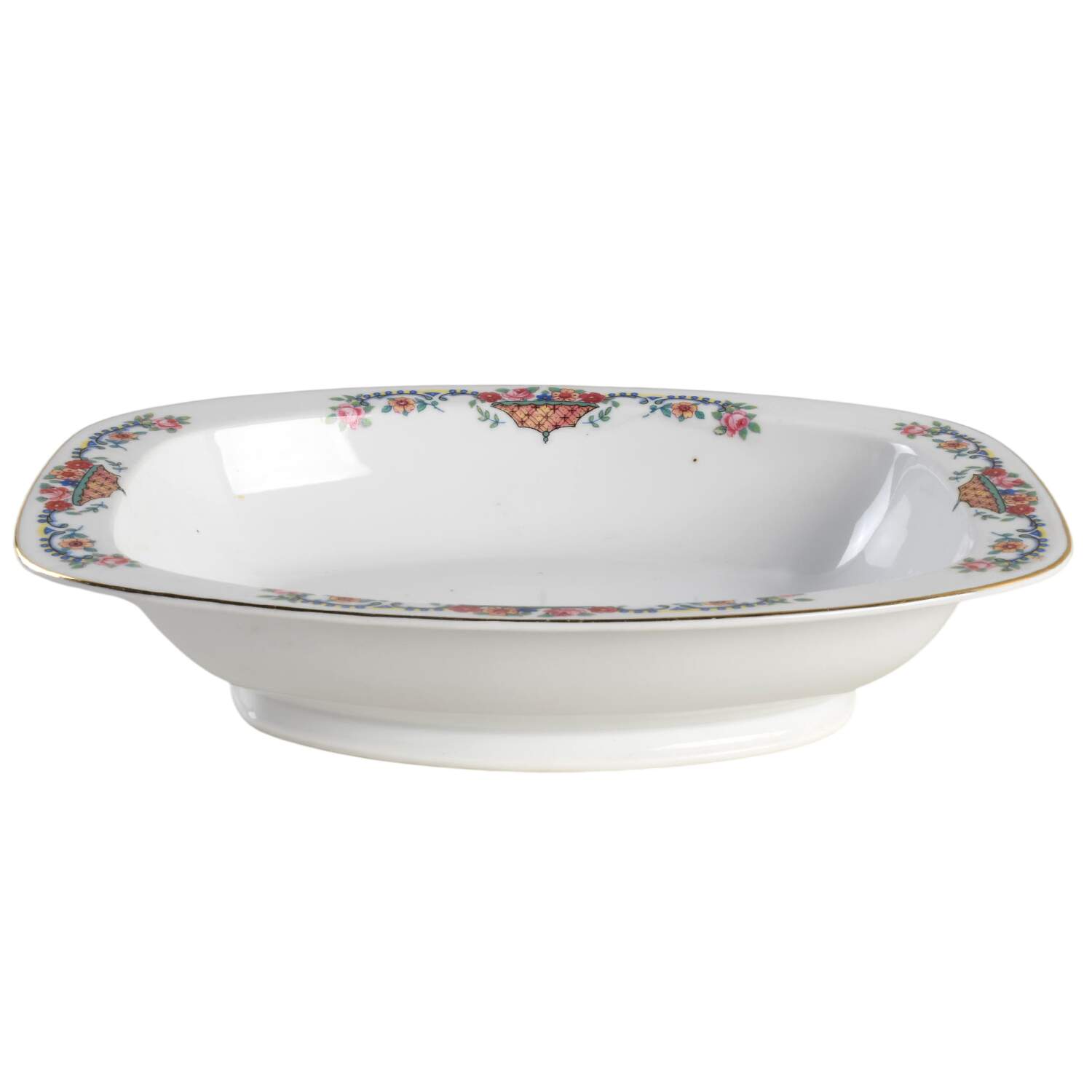 THU44 10" Oval Vegetable Bowl by Thun-1