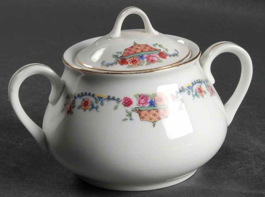 THU44 Sugar Bowl & Lid by Thun-1
