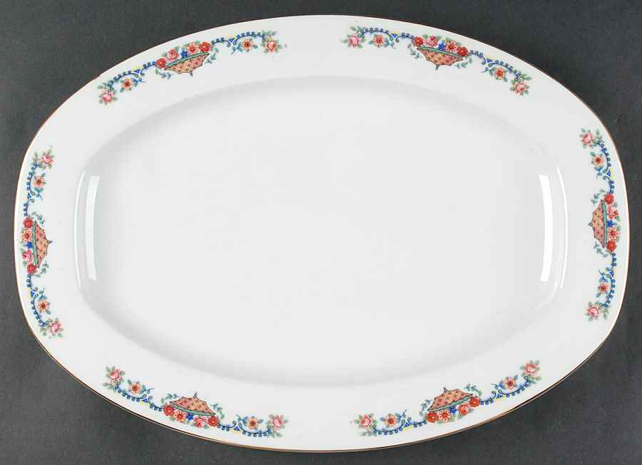 THU44 16" Oval Serving Platter by Thun-1