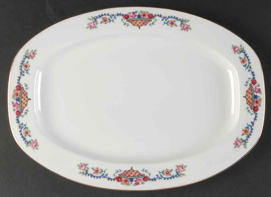 THU44 12" Oval Serving Platter by Thun-1