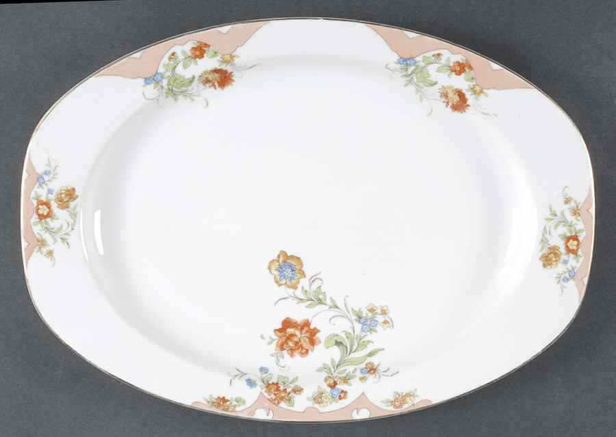 THU47 14" Oval Serving Platter by Thun-1
