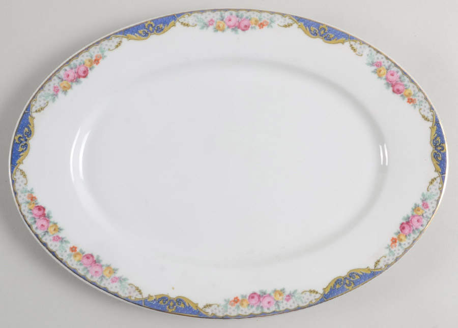 THU55 11" Oval Serving Platter by Thun-1
