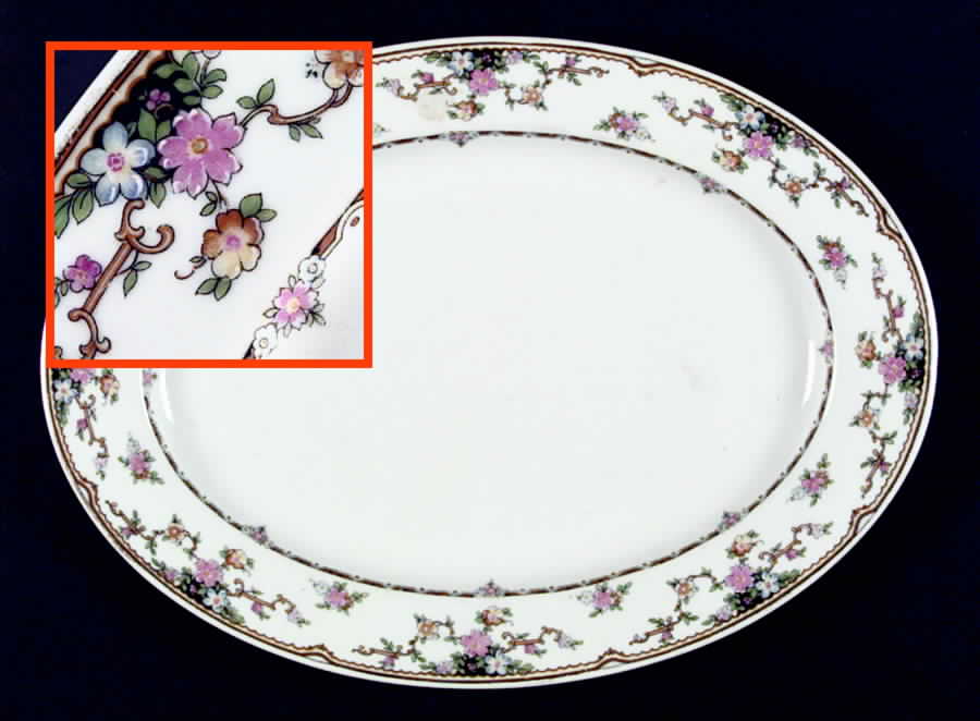 THU69 12" Oval Serving Platter by Thun-1