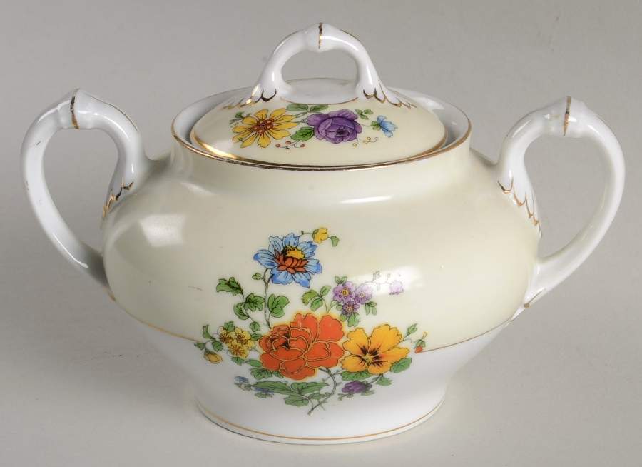 THU71 Sugar Bowl & Lid by Thun-1