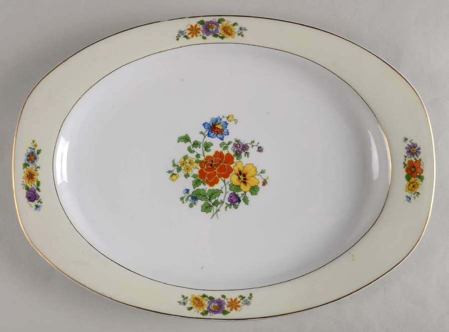 THU71 16" Oval Serving Platter by Thun-1