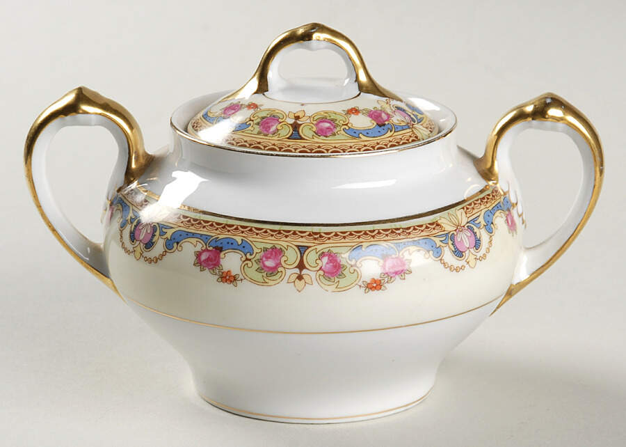 16317 Sugar Bowl & Lid by Thun-1