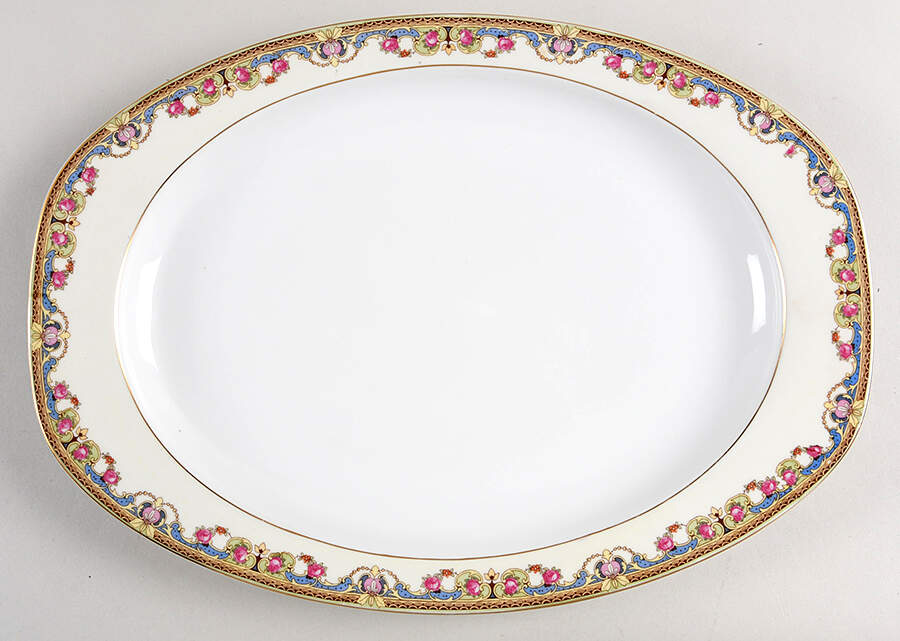 16317 13" Oval Serving Platter by Thun-1