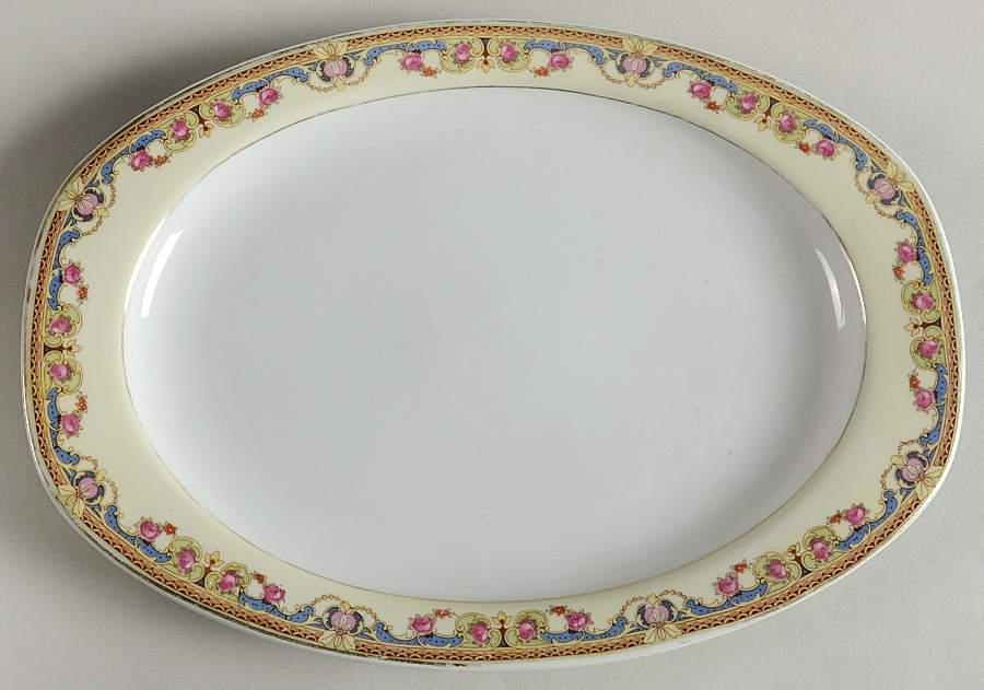 16317 12" Oval Serving Platter by Thun-1