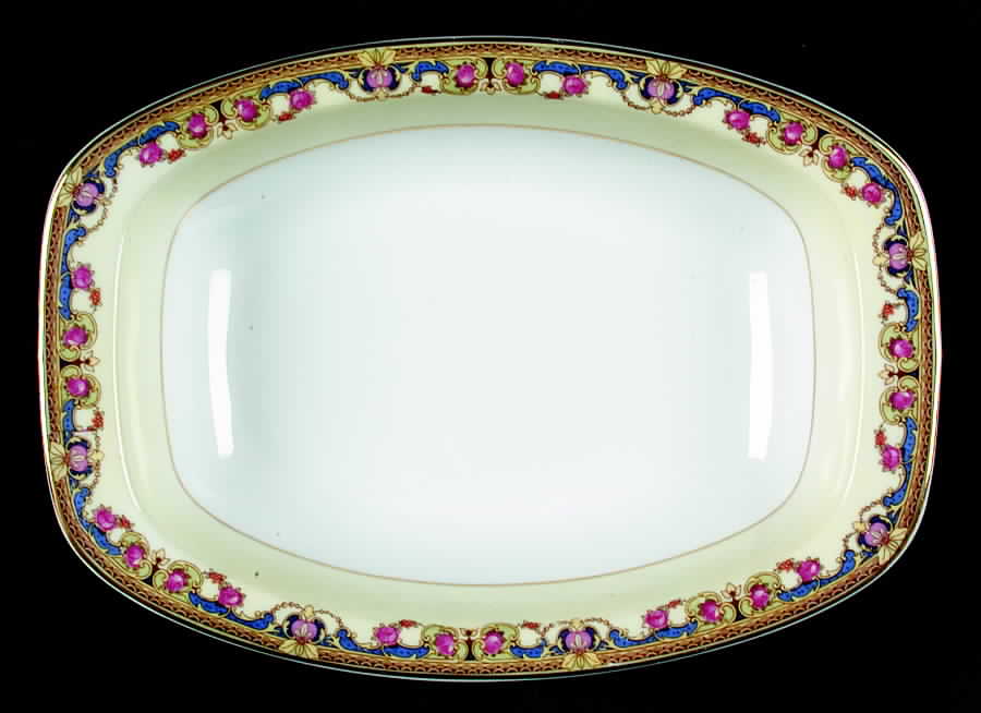 16317 10" Oval Vegetable Bowl by Thun-1