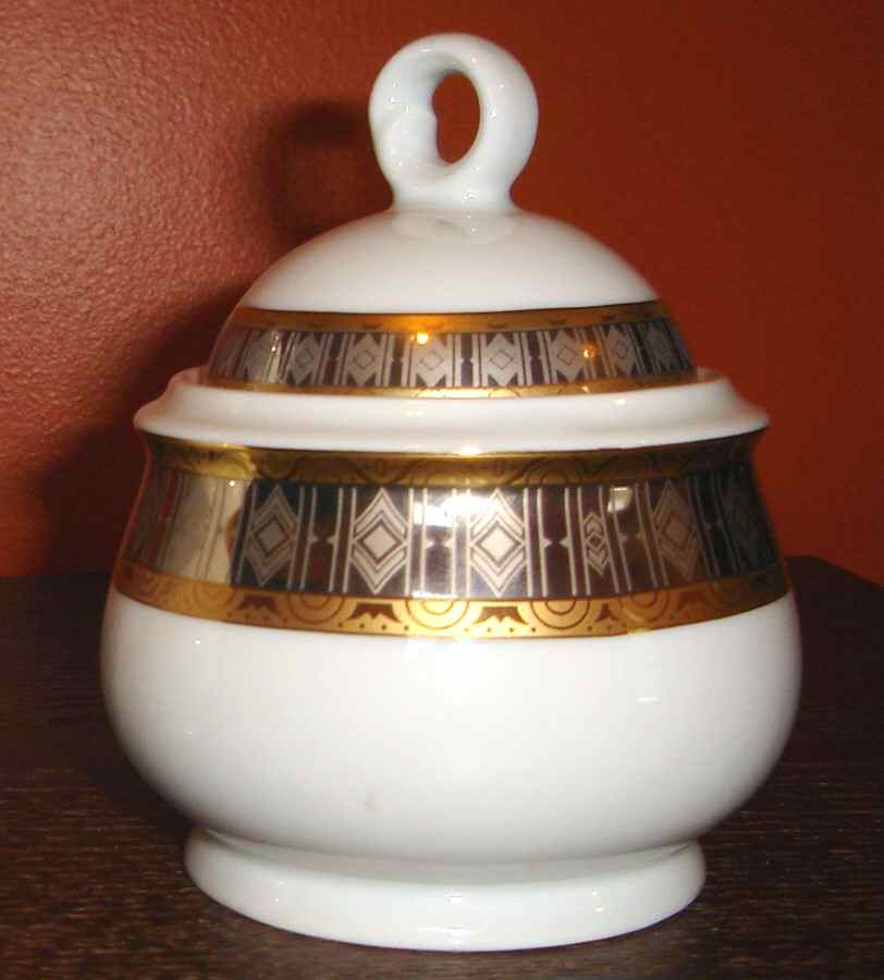 THU82 Sugar Bowl & Lid by Thun-1