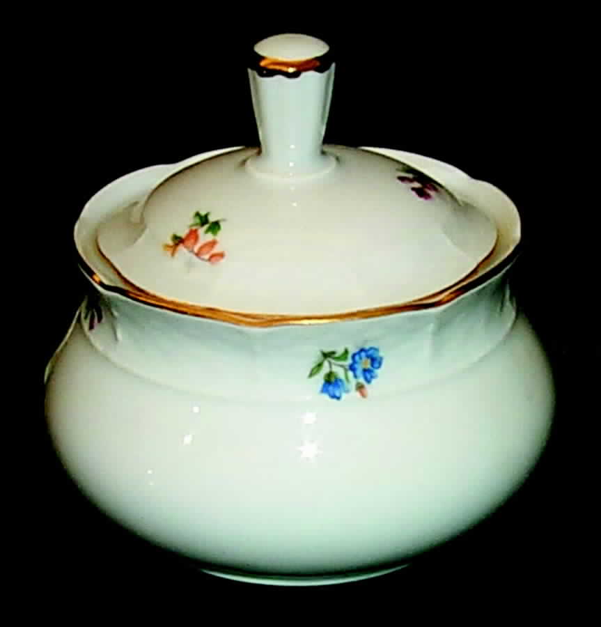 Tradition Sugar Bowl & Lid by Thun-1