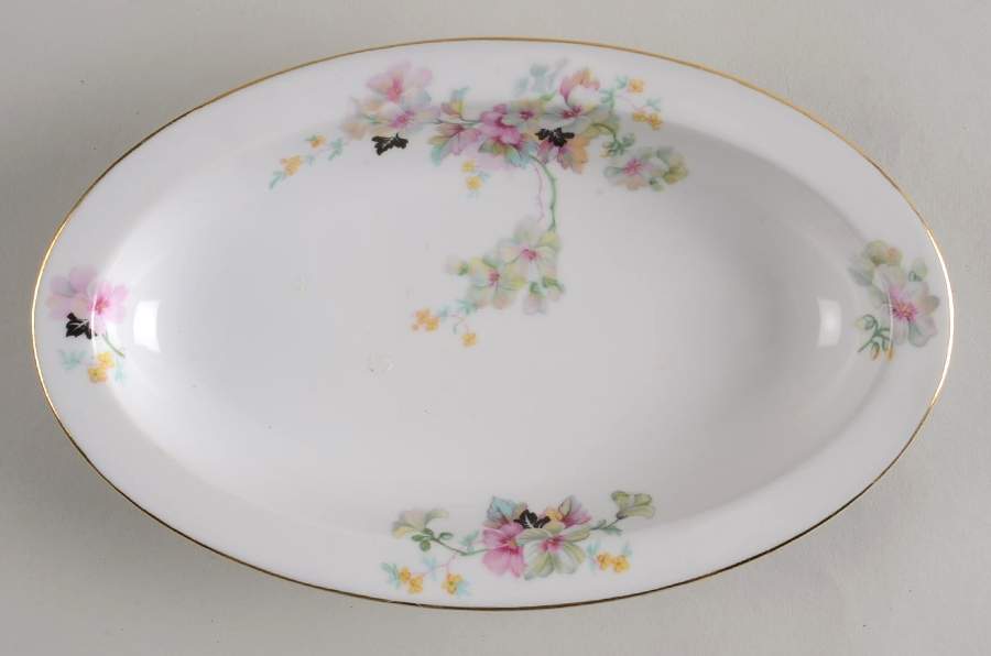 Virginia (Pink Flowers, Black Leaves) Relish by Thun-1