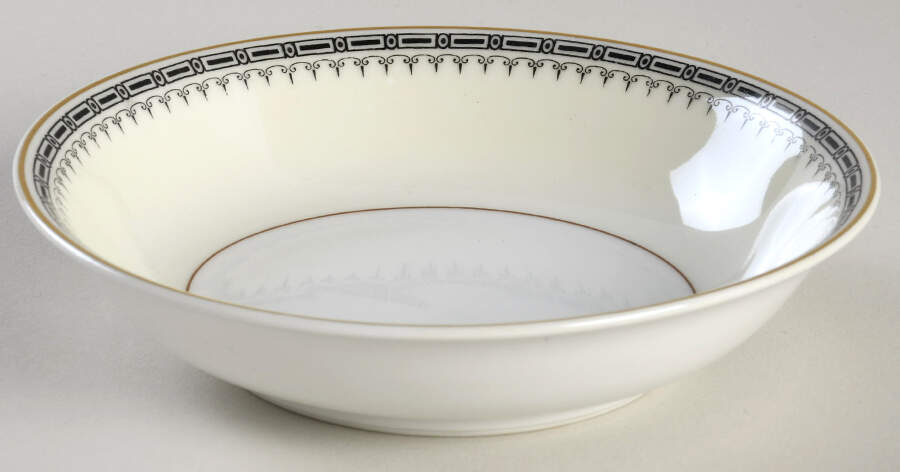 Virginia (Geometric Band) Fruit/Dessert (Sauce) Bowl by Thun-1