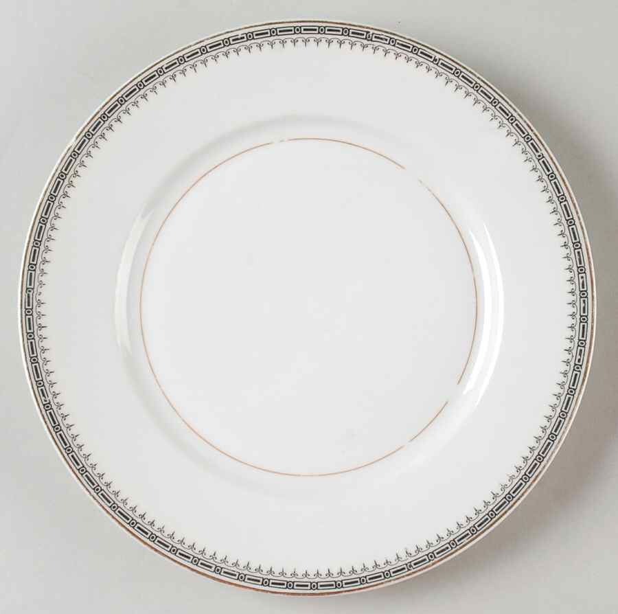 Virginia (Geometric Band) Salad Plate by Thun-1