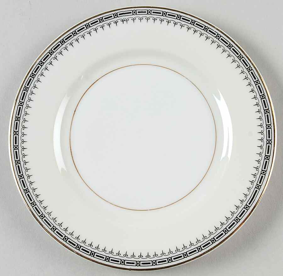 Virginia (Geometric Band) Bread & Butter Plate by Thun-1