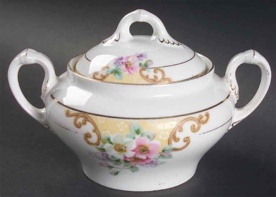 Windemere (Round) Sugar Bowl & Lid by Thun-1