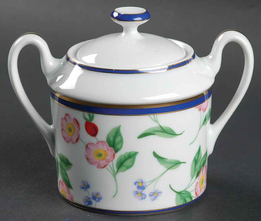 American Garden (France) Sugar Bowl & Lid by Tiffany-1