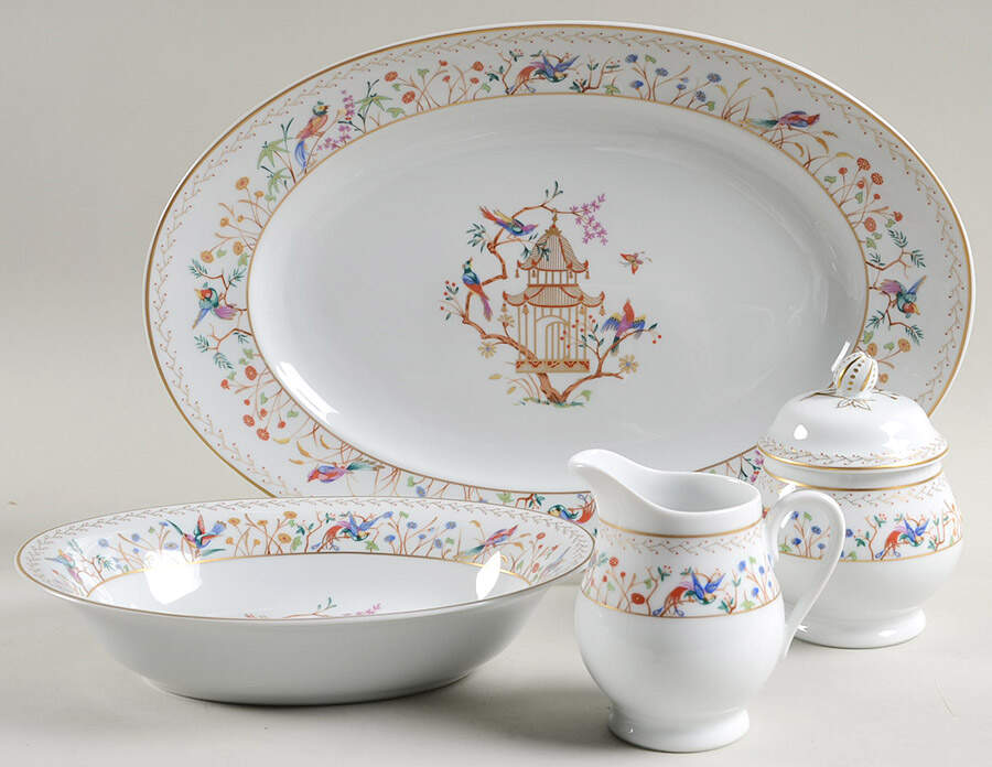 Audubon 5 Piece Hostess Set by Tiffany-1