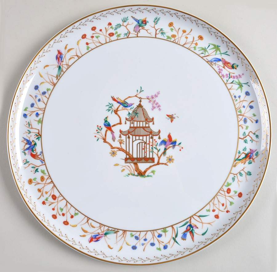 Audubon Cake Plate by Tiffany-1