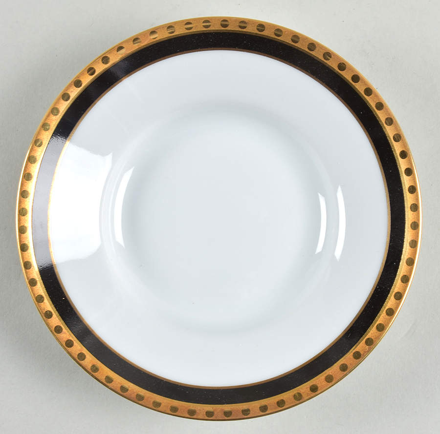 Black Band Saucer by Tiffany-1
