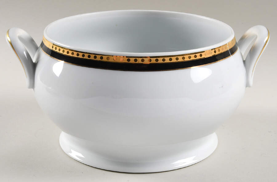 Black Band Tureen No Lid by Tiffany-1