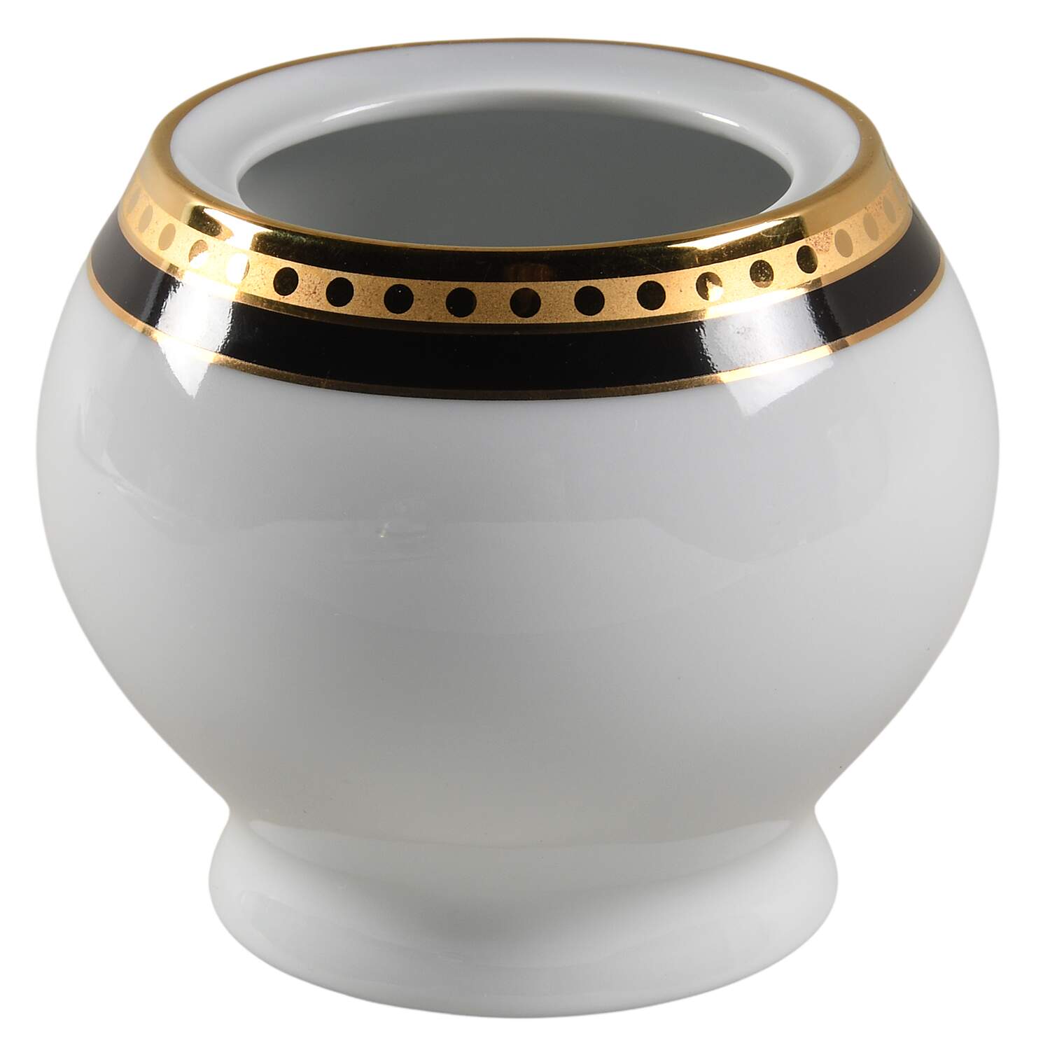Black Band Sugar Bowl No Lid by Tiffany-1