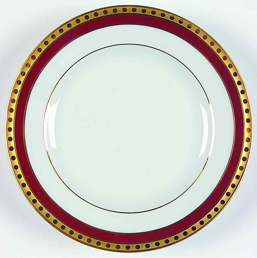 Rust Band Bread & Butter Plate by Tiffany-1