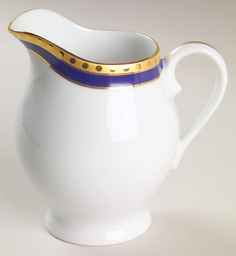 Blue Band Creamer by Tiffany-1