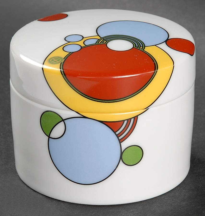 Cabaret Sugar Bowl & Lid by Tiffany-1