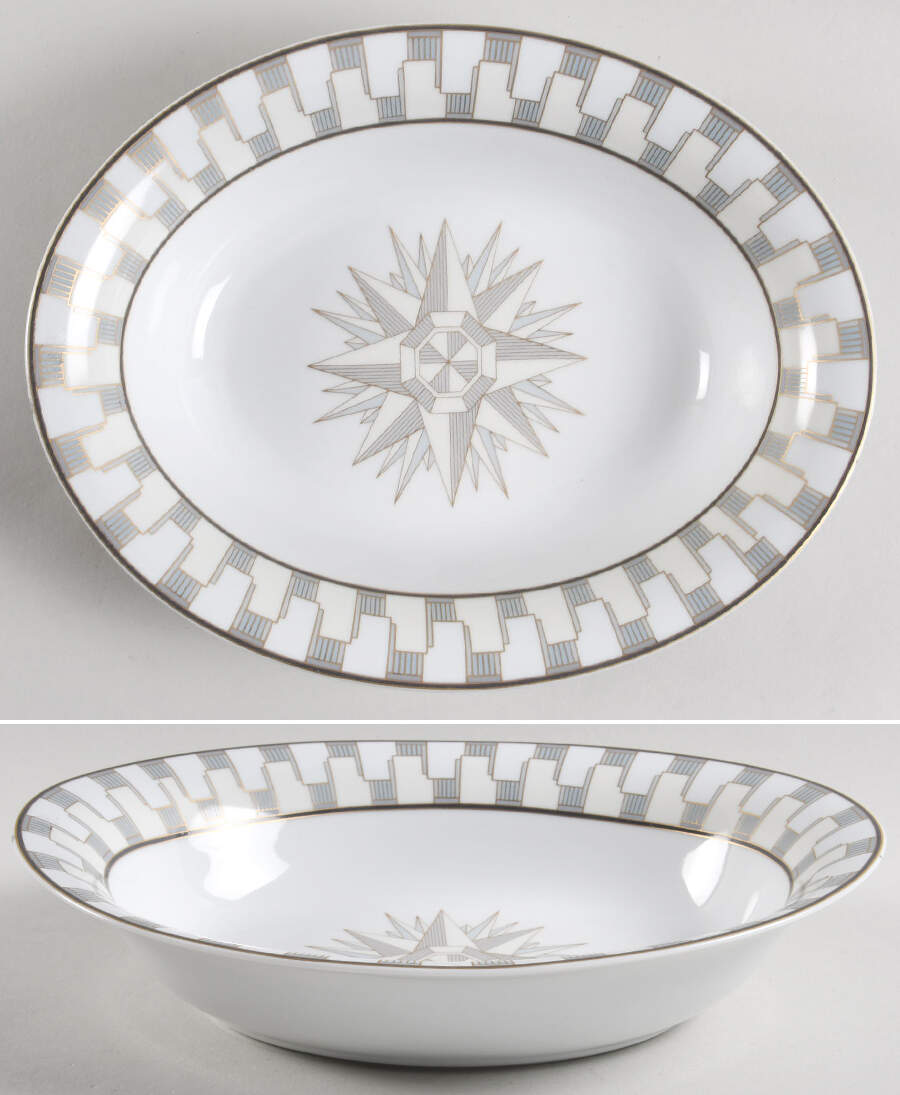 Century 9" Oval Vegetable Bowl by Tiffany-1