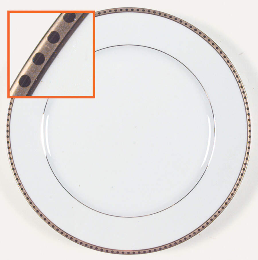 Gold Band Dinner Plate by Tiffany-1