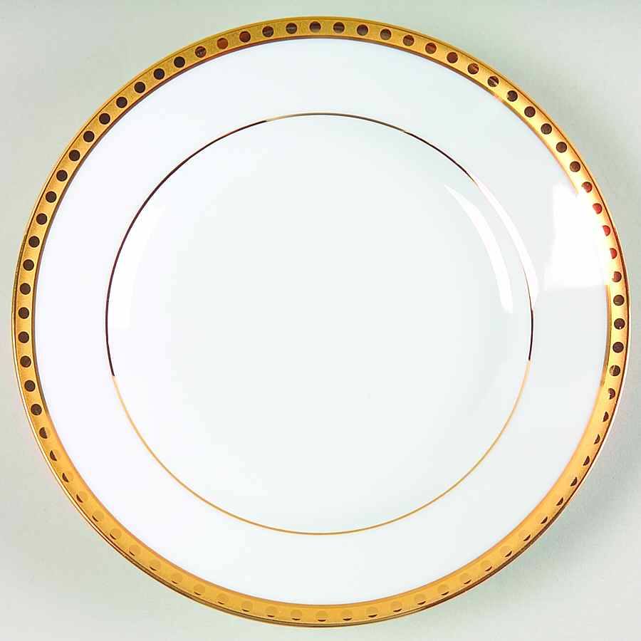 Gold Band Bread & Butter Plate by Tiffany-1