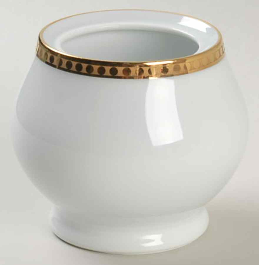 Gold Band Sugar Bowl No Lid by Tiffany-1
