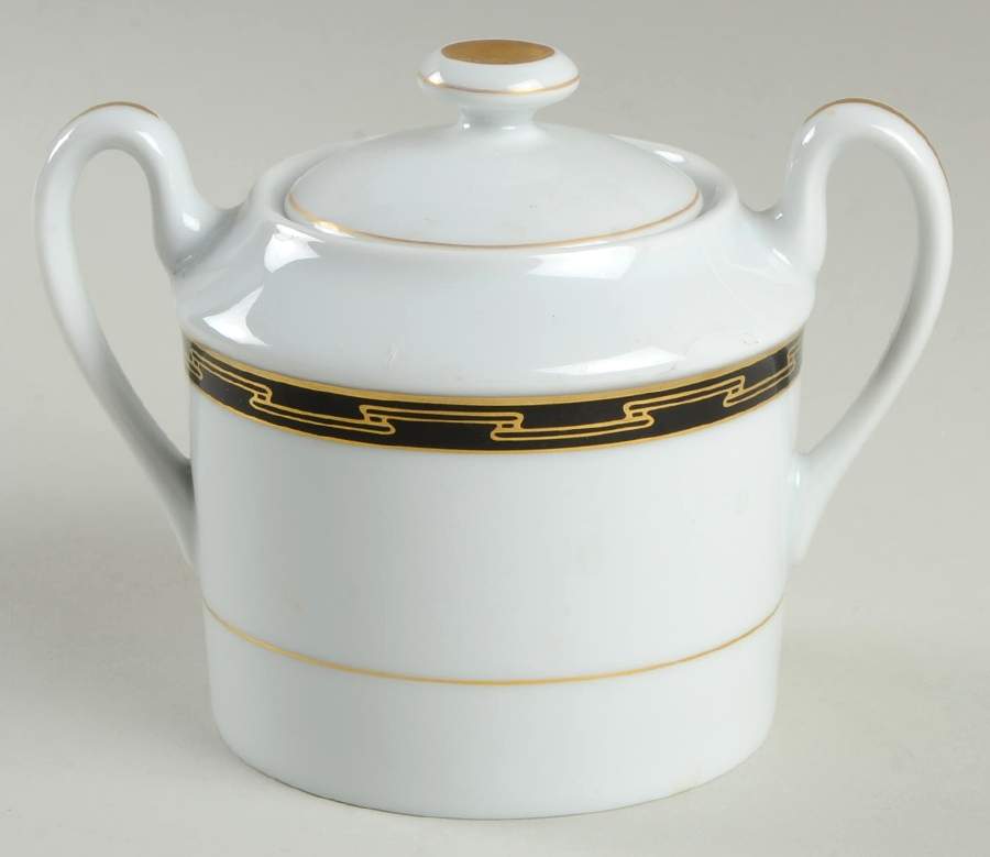 Hampton Sugar Bowl & Lid by Tiffany-1