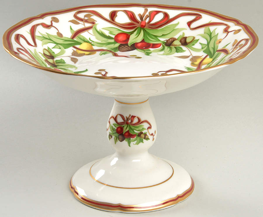 Tiffany Holiday (White Background, Japan) Compote by Tiffany-1