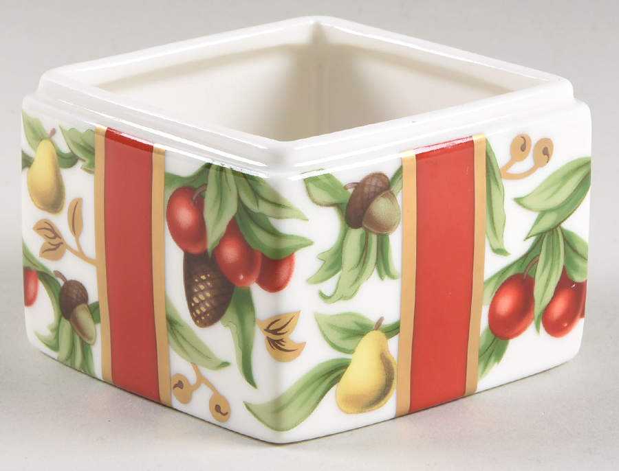 Tiffany Holiday (White Background, Japan) Square Box No Lid by Tiffany-1