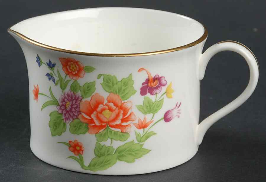 Imperial Flowers Creamer by Tiffany-1