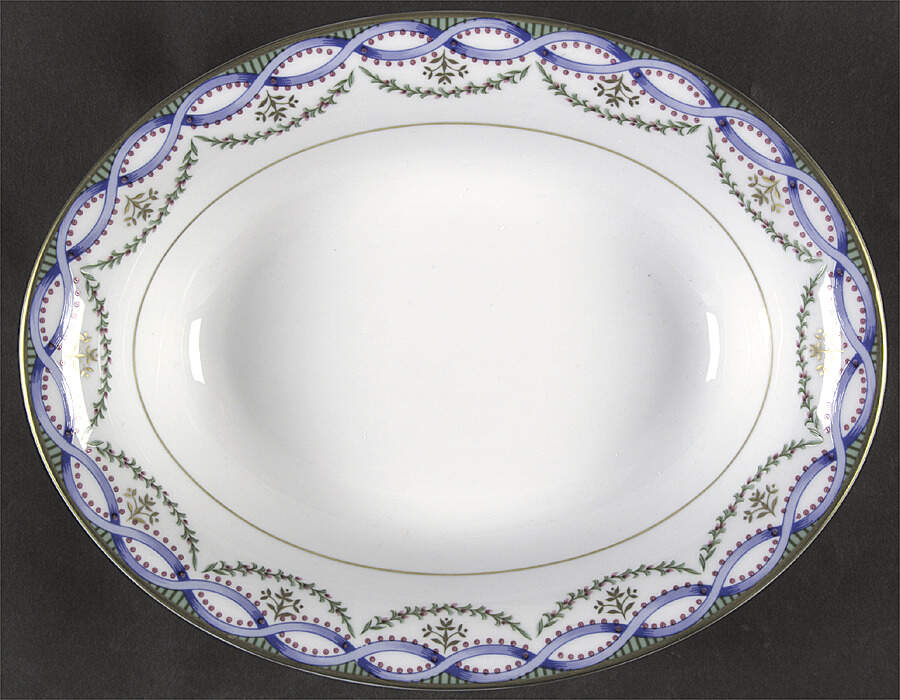 Louveciennes 9" Oval Vegetable Bowl by Tiffany-1