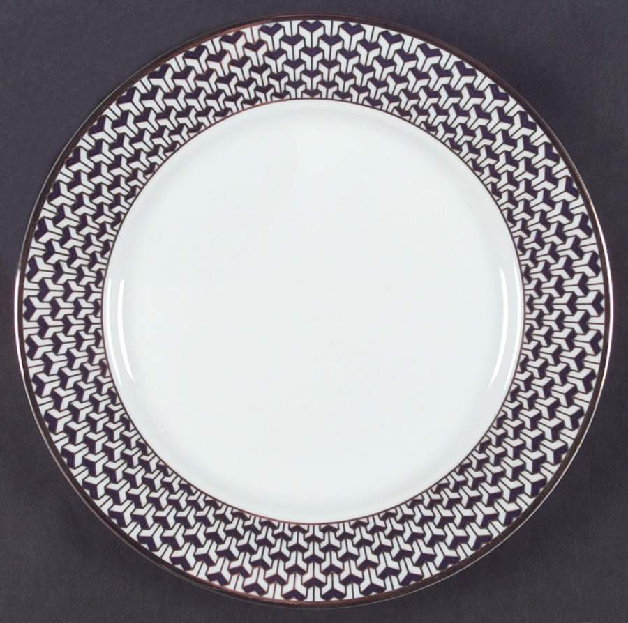 Manhattan Blue Dinner Plate by Tiffany-1