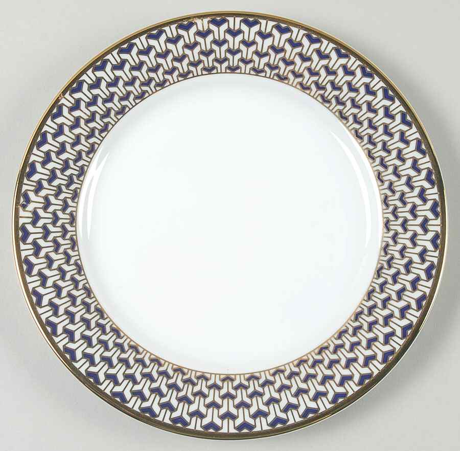 Manhattan Blue Bread & Butter Plate by Tiffany-1