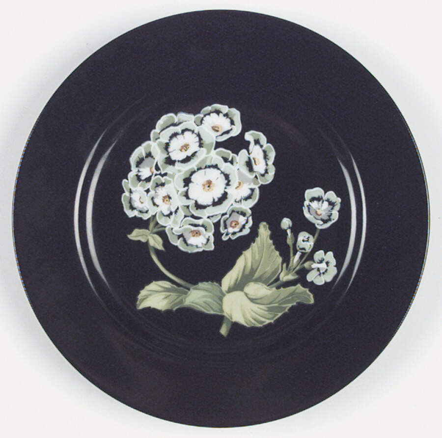 Mrs Delany's Flowers Salad/Dessert Plate by Tiffany-1