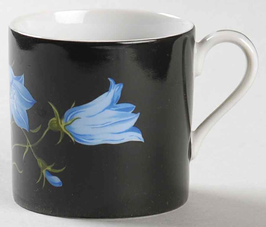Mrs Delany's Flowers Flat Demitasse Cup by Tiffany-1
