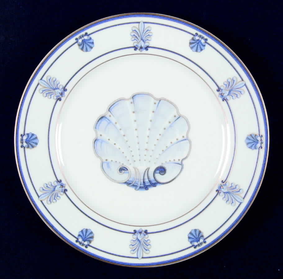 Shell & Thread (Limoges) Accent Salad Plate by Tiffany-1