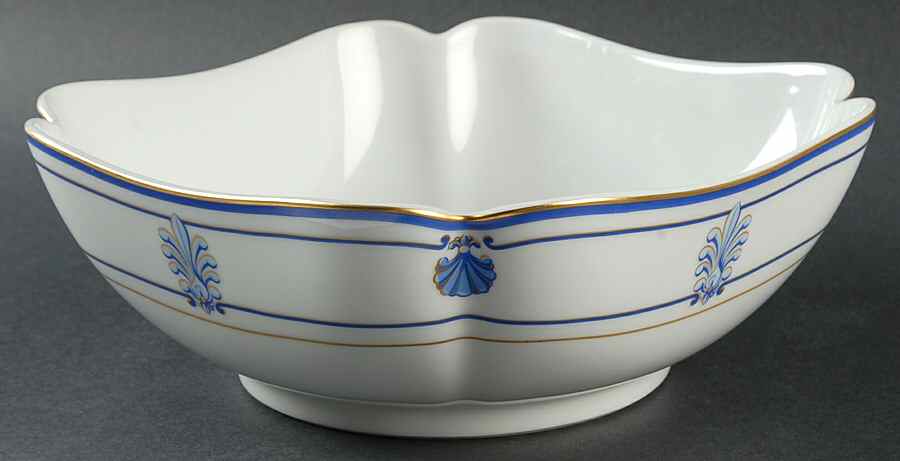Shell & Thread (Limoges) 8" Square Vegetable Bowl by Tiffany-1